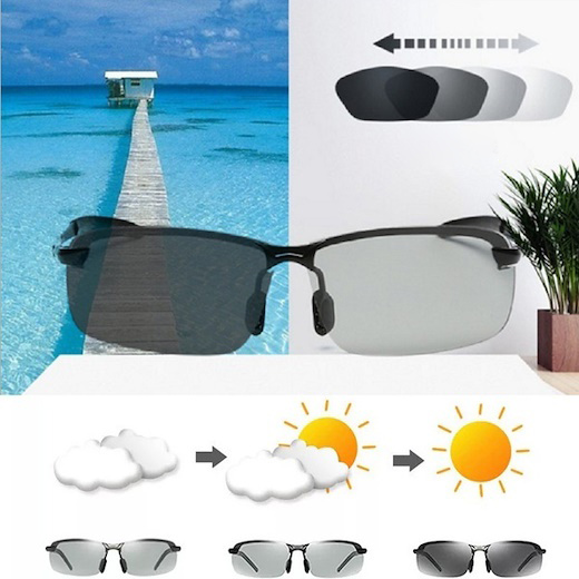 Smart Vision Sunglasses – Okulary zmieniające kolor szkieł (soczewki fotochromowe) slider
