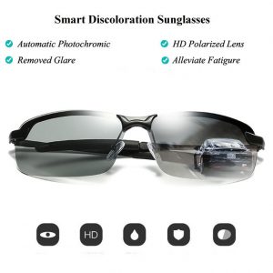 Smart Vision Sunglasses – Okulary zmieniające kolor szkieł (soczewki fotochromowe) 03