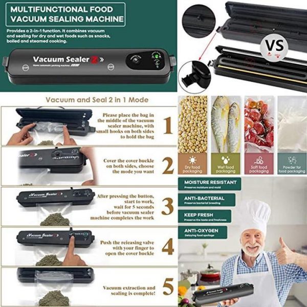 Freshfood – Automatyczna maszyna próżniowa do żywności slider