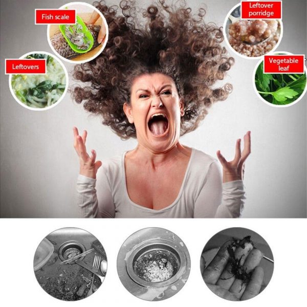 Clean sink – Jednorazowy filtr odpływowy (60 szt.) slider