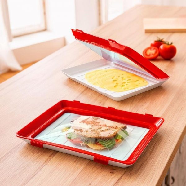 Clever Tray – tacka do przechowywania żywności (2szt) slider