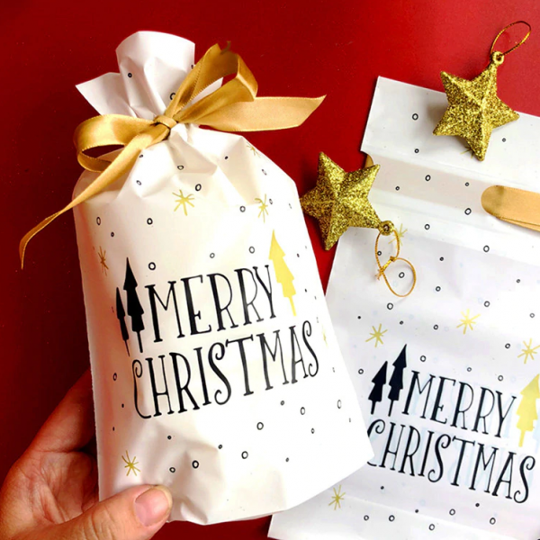 CHRISTMAS BAGS – Torby na prezenty świąteczne (5 sztuk) slider