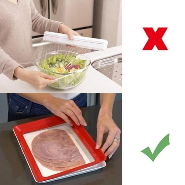 Clever Tray – tacka do przechowywania żywności (2szt) slider