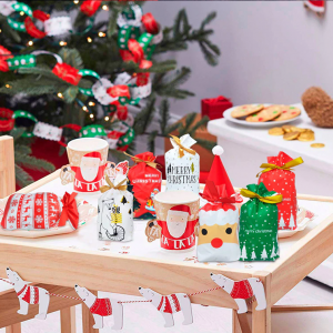 CHRISTMAS BAGS – Torby na prezenty świąteczne (5 sztuk) 03