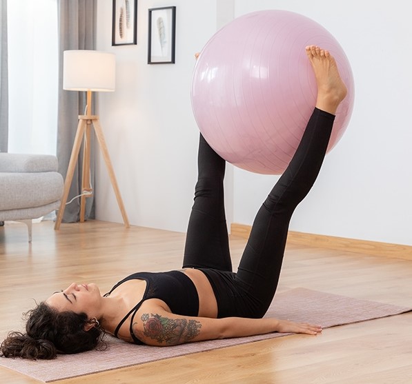 Yoga exercise ball – Piłka do ćwiczeń jogi slider