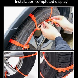 Anti skid straps (6x) – Antypoślizgowe śniegowe łańcuchy do opon 03