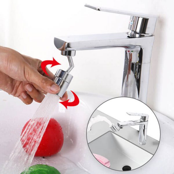 360° rotating faucet – 360° KRAN OBROTOWY slider