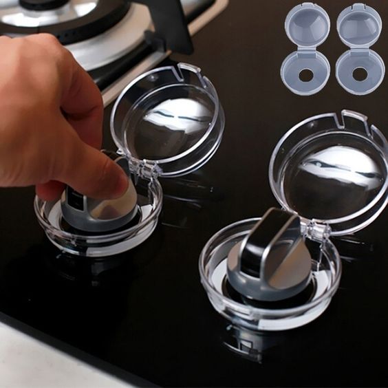 Stove guard – Ochraniacz na przycisk pieca (2 szt.)