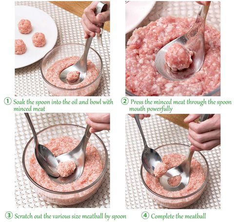 Meatball making spoon- Łyżka do robienia klopsików slider