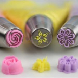 Cakepro – zestaw dysz do dekoracji ciasta (7 sztuk) 03